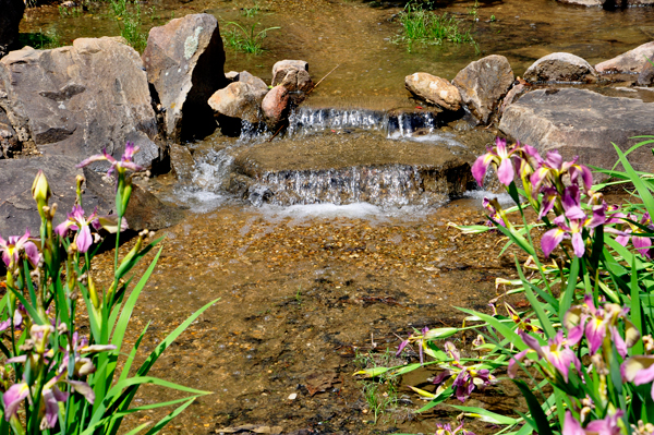 small waterfall